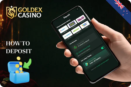Goldex Casino How to Deposit