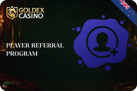 Player Referral Program on Goldex Casino
